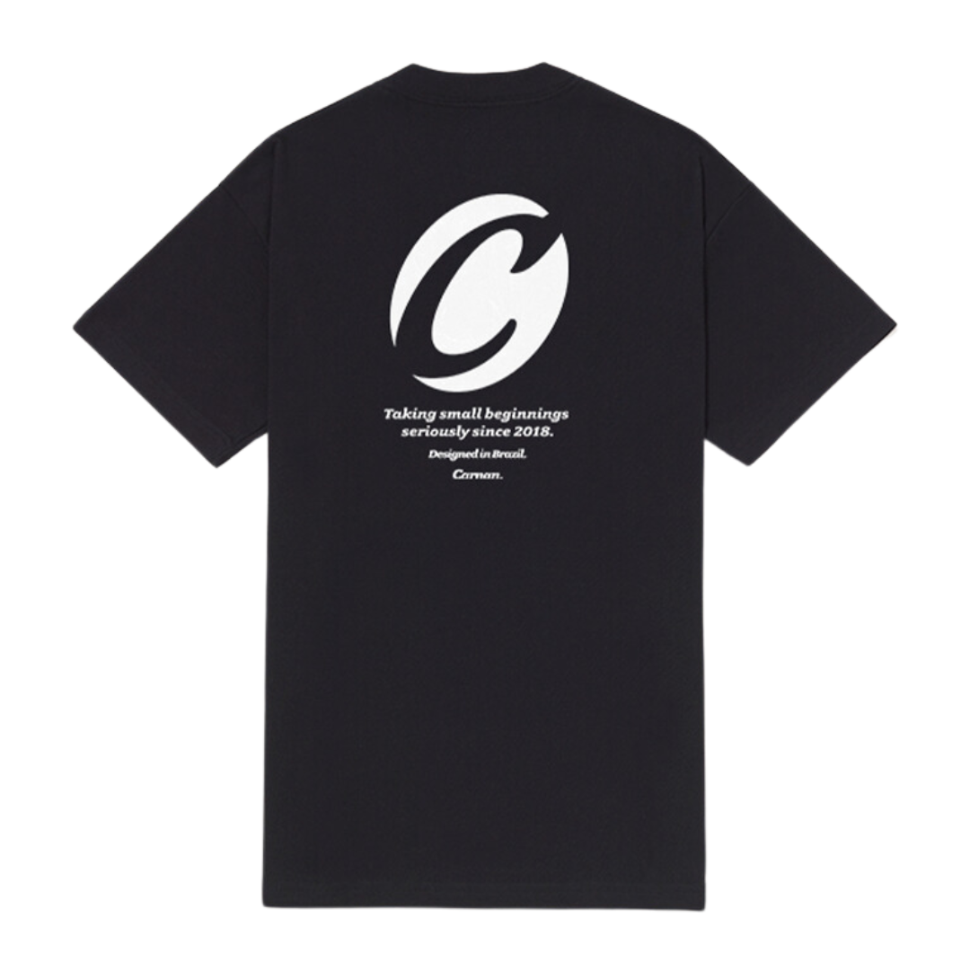 CARNAN - Big C Heavy T-Shirt "Black"