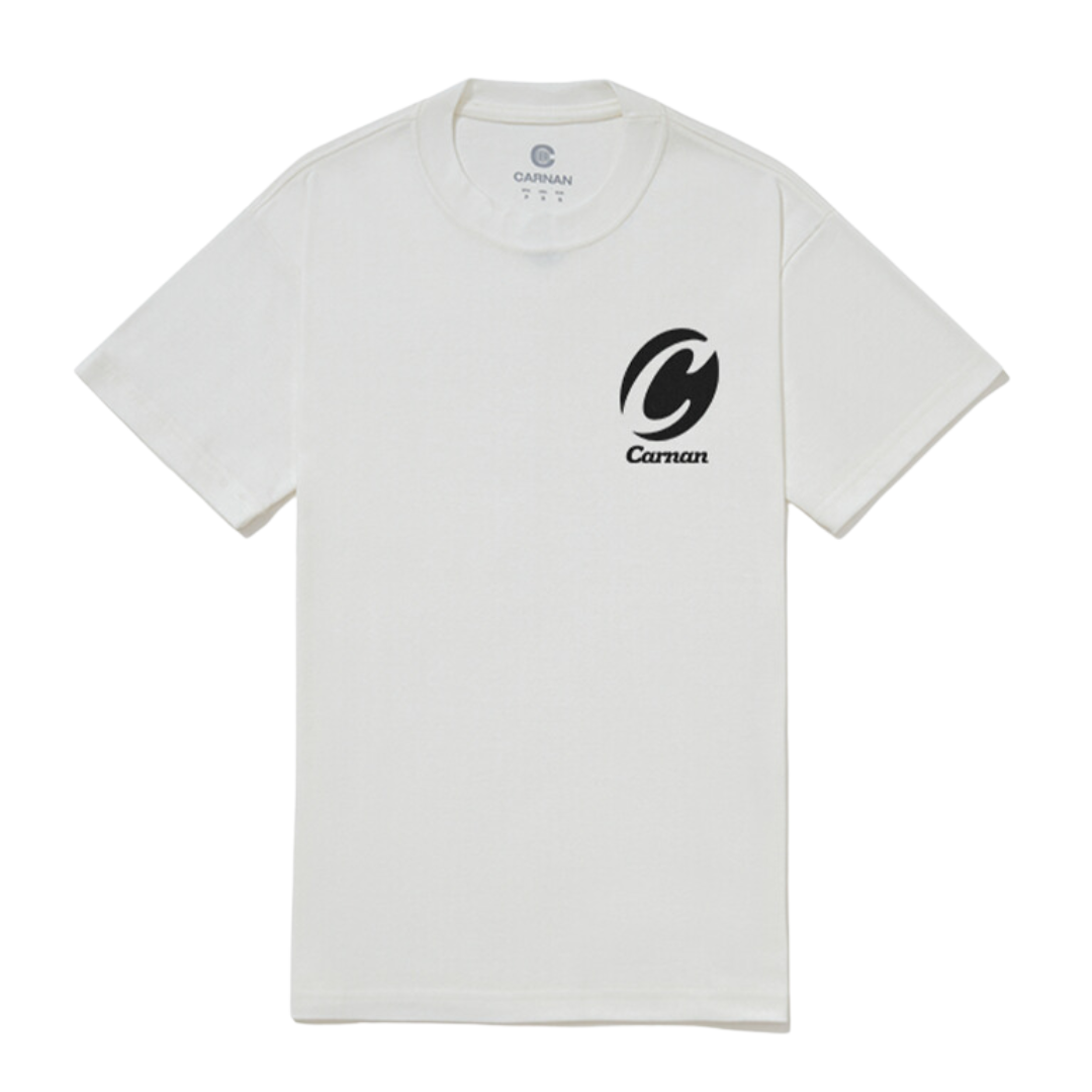 CARNAN - Big C Heavy T-Shirt "Off White"