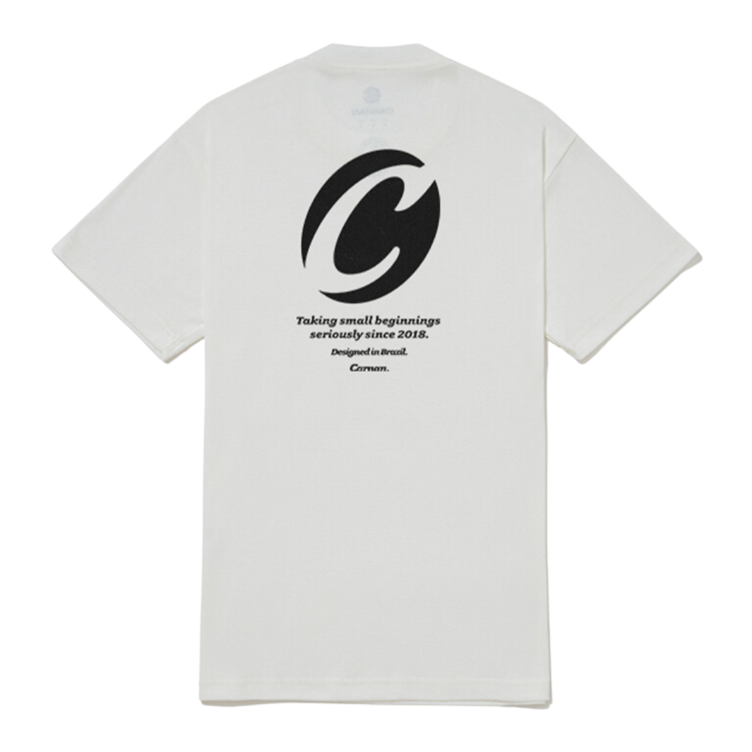 CARNAN - Big C Heavy T-Shirt "Off White"