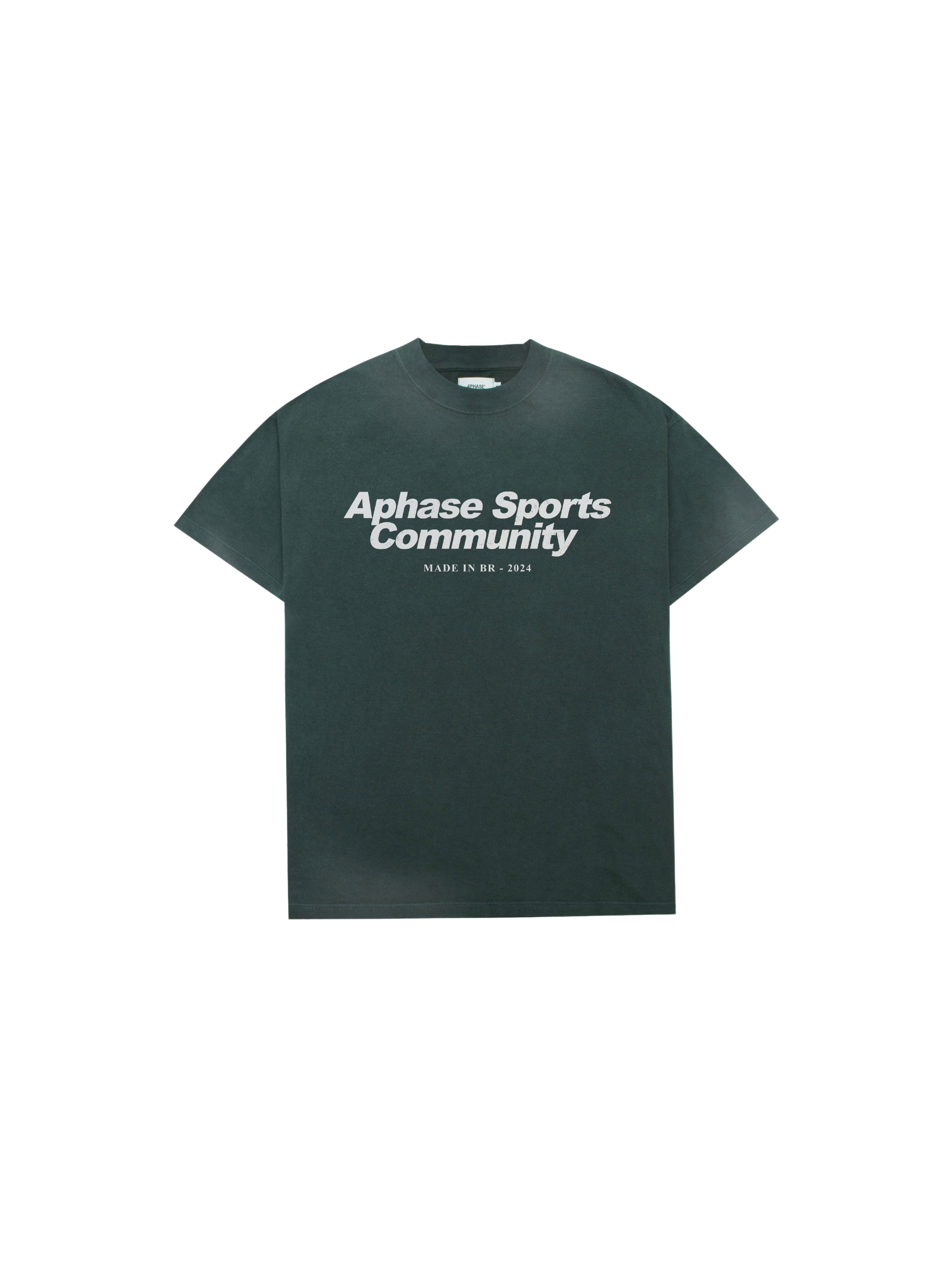 Sportive T-shirt "Stoned Green"