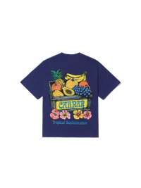 Fruit Boxy T-Shirt "Navy"