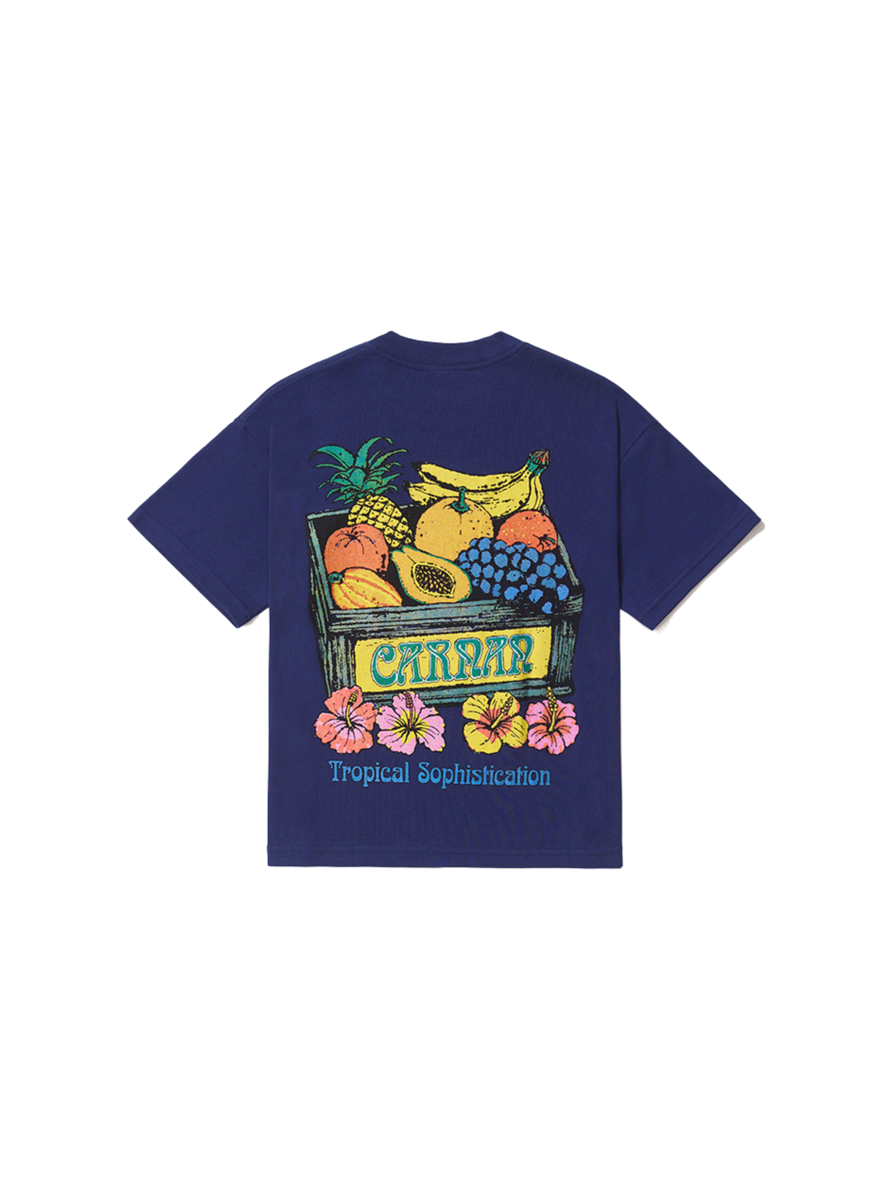 Fruit Boxy T-Shirt "Navy"