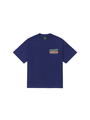 Fruit Boxy T-Shirt "Navy"