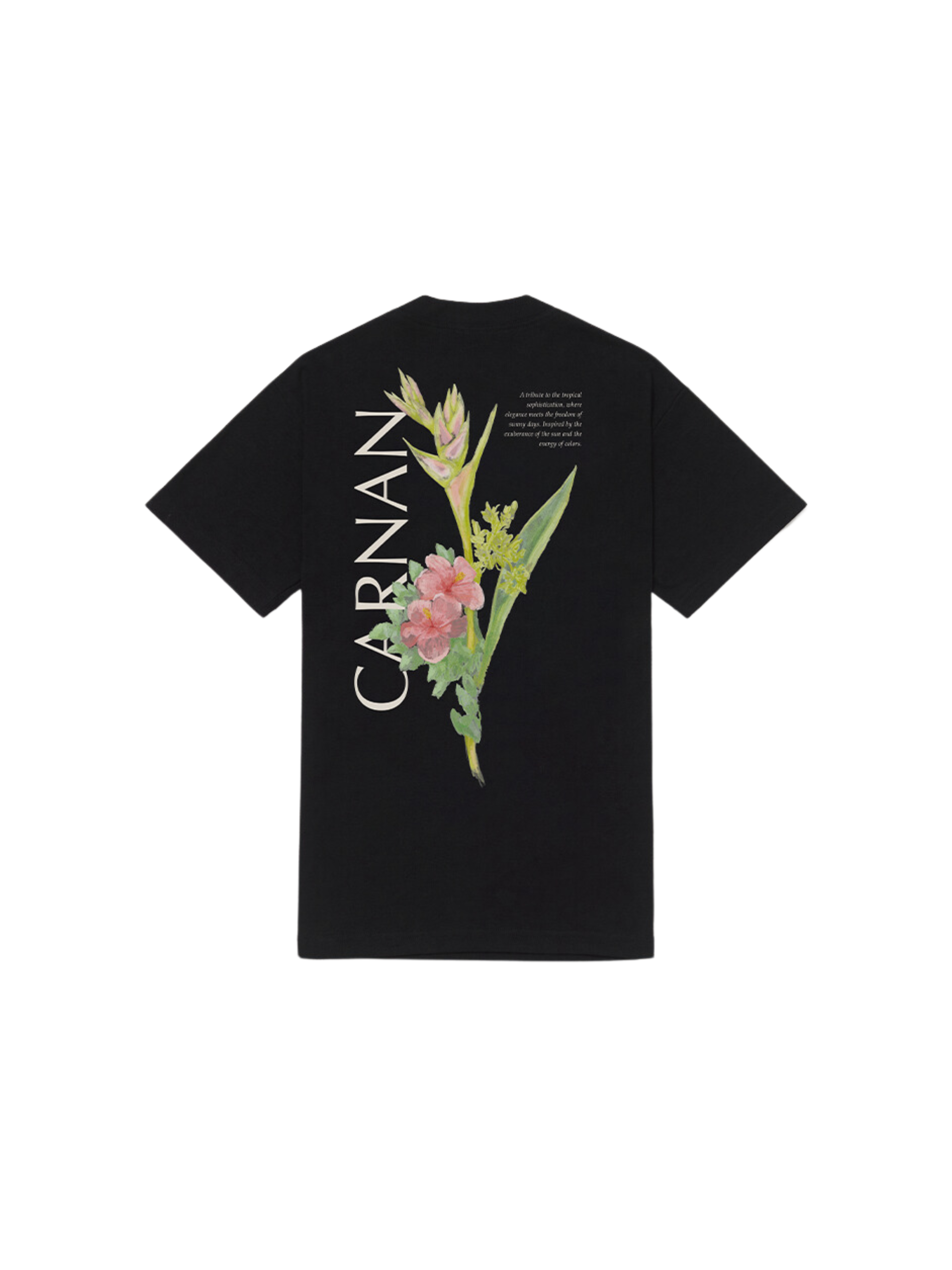 Flower Heavy T-Shirt "Black"