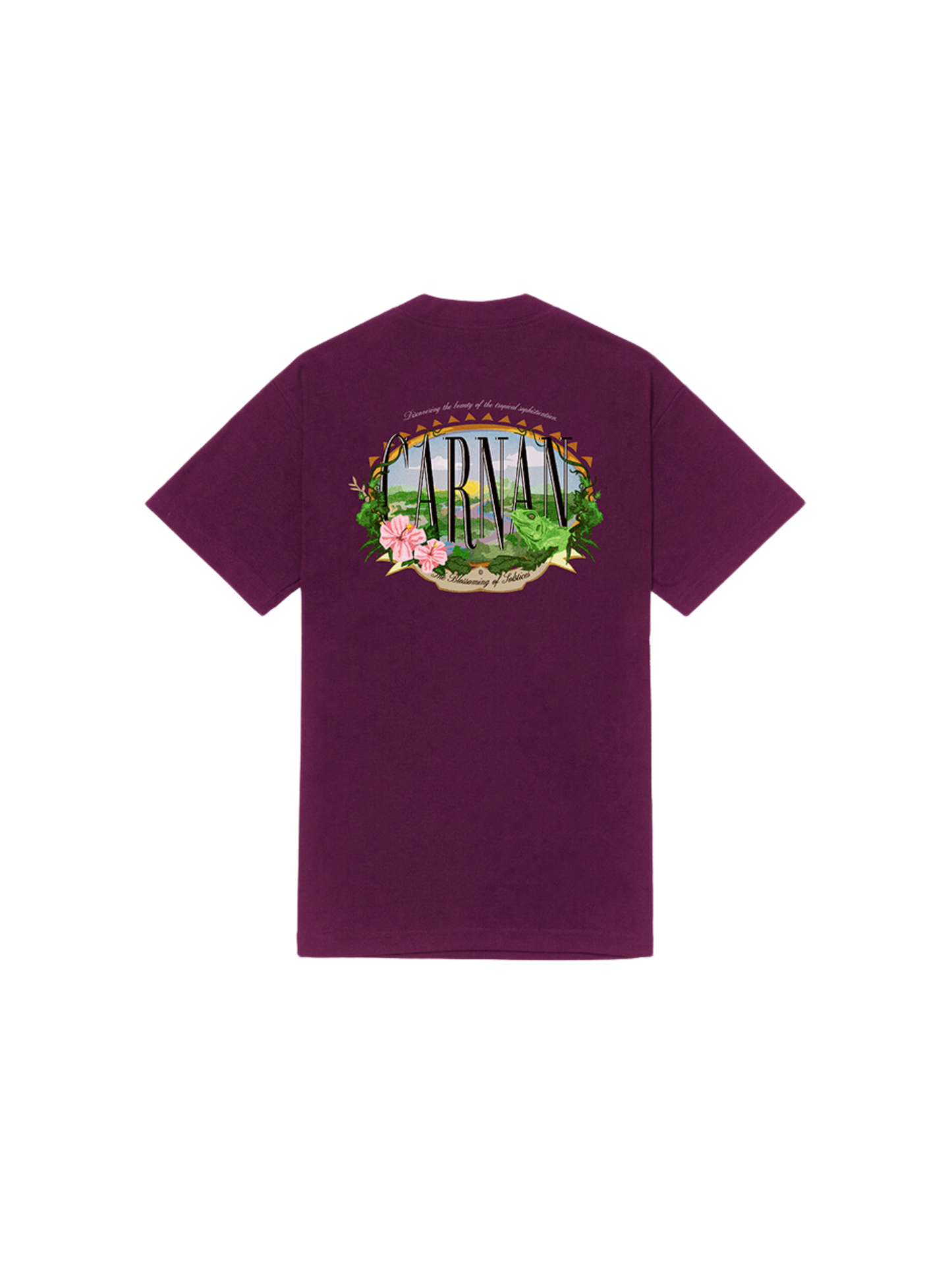 Iguana Heavy T-Shirt "Purple"