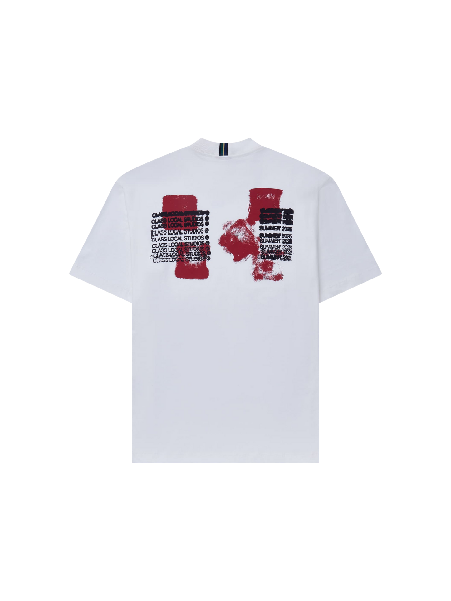 Camiseta Ice Stamp "Off White"