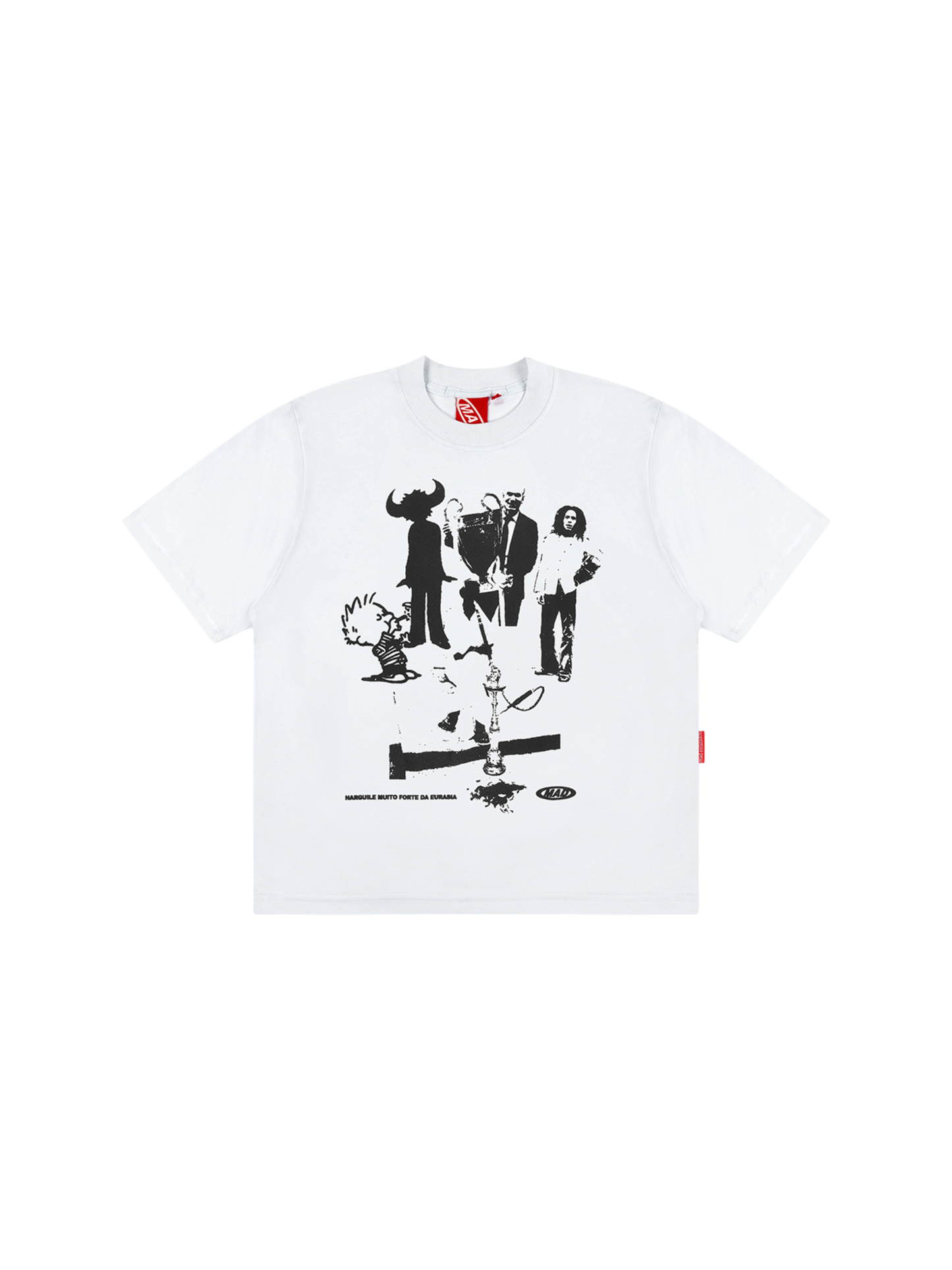 Camiseta Narguile Muito Forte da Eurasia "Off White"