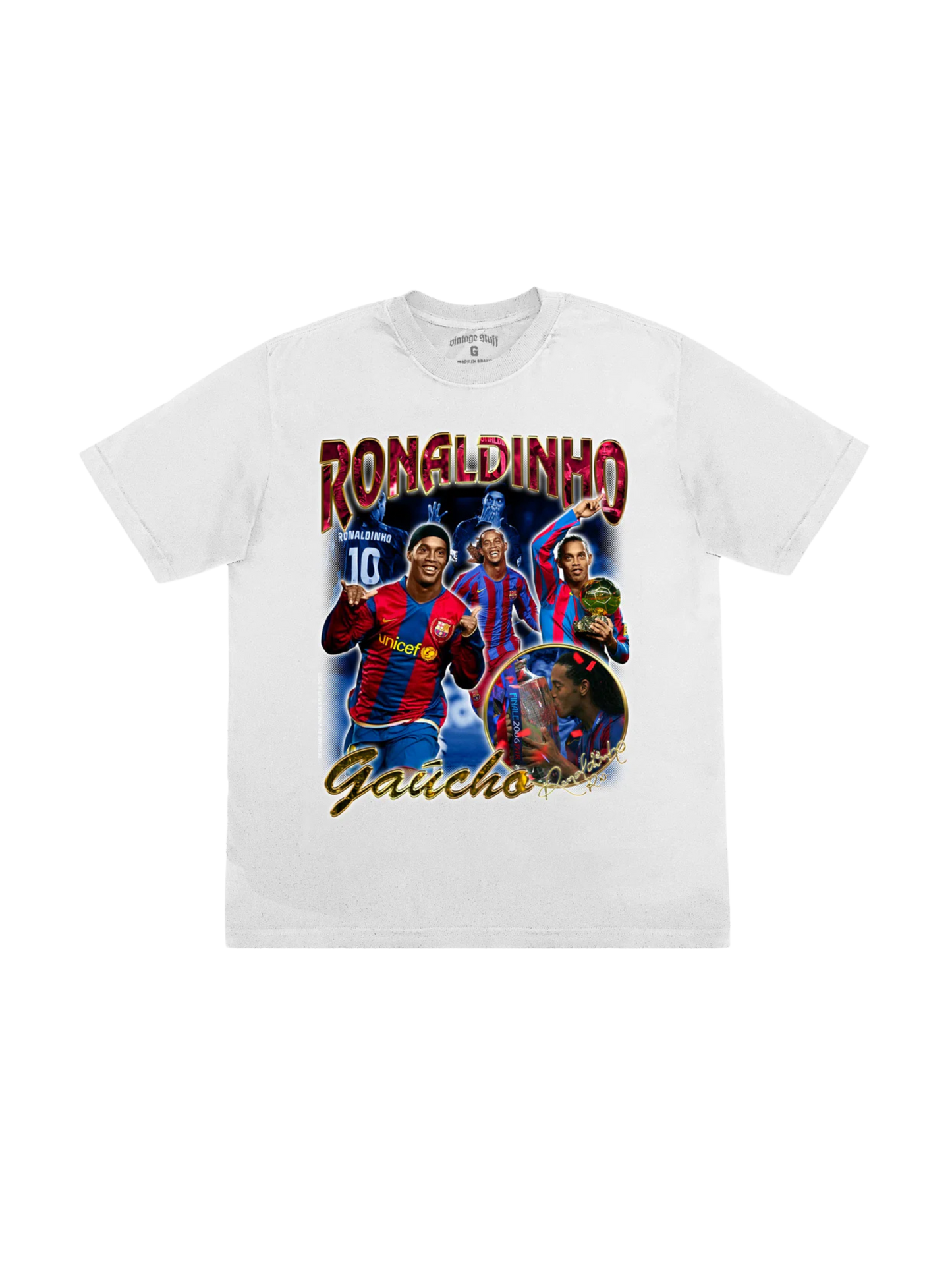 Camiseta Ronaldinho Gaúcho "White"