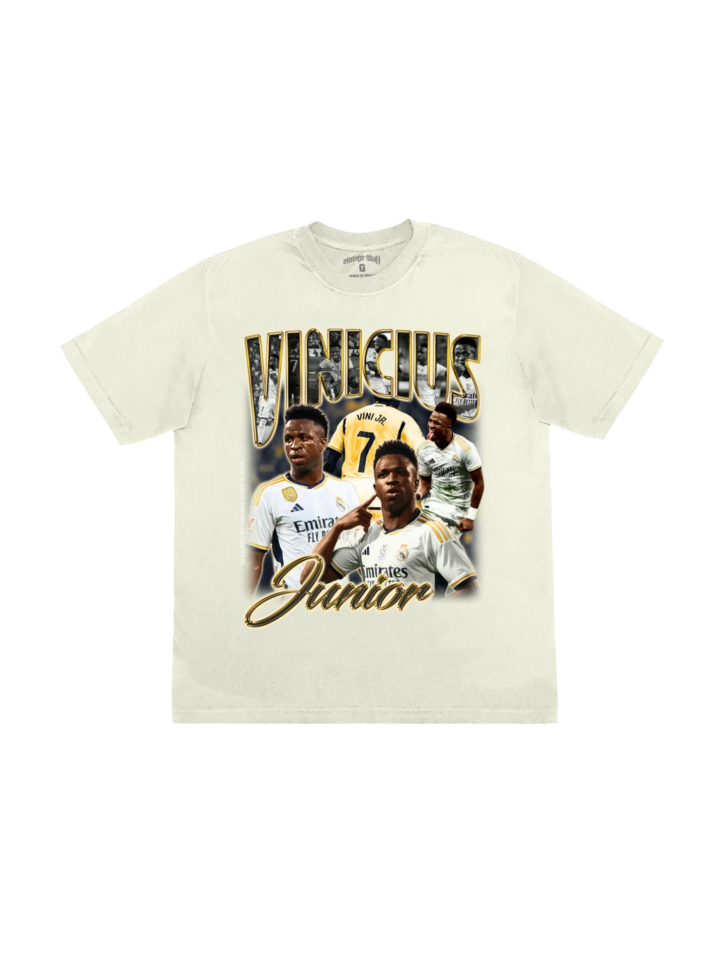 Camiseta Vinicius Junior "Off White"