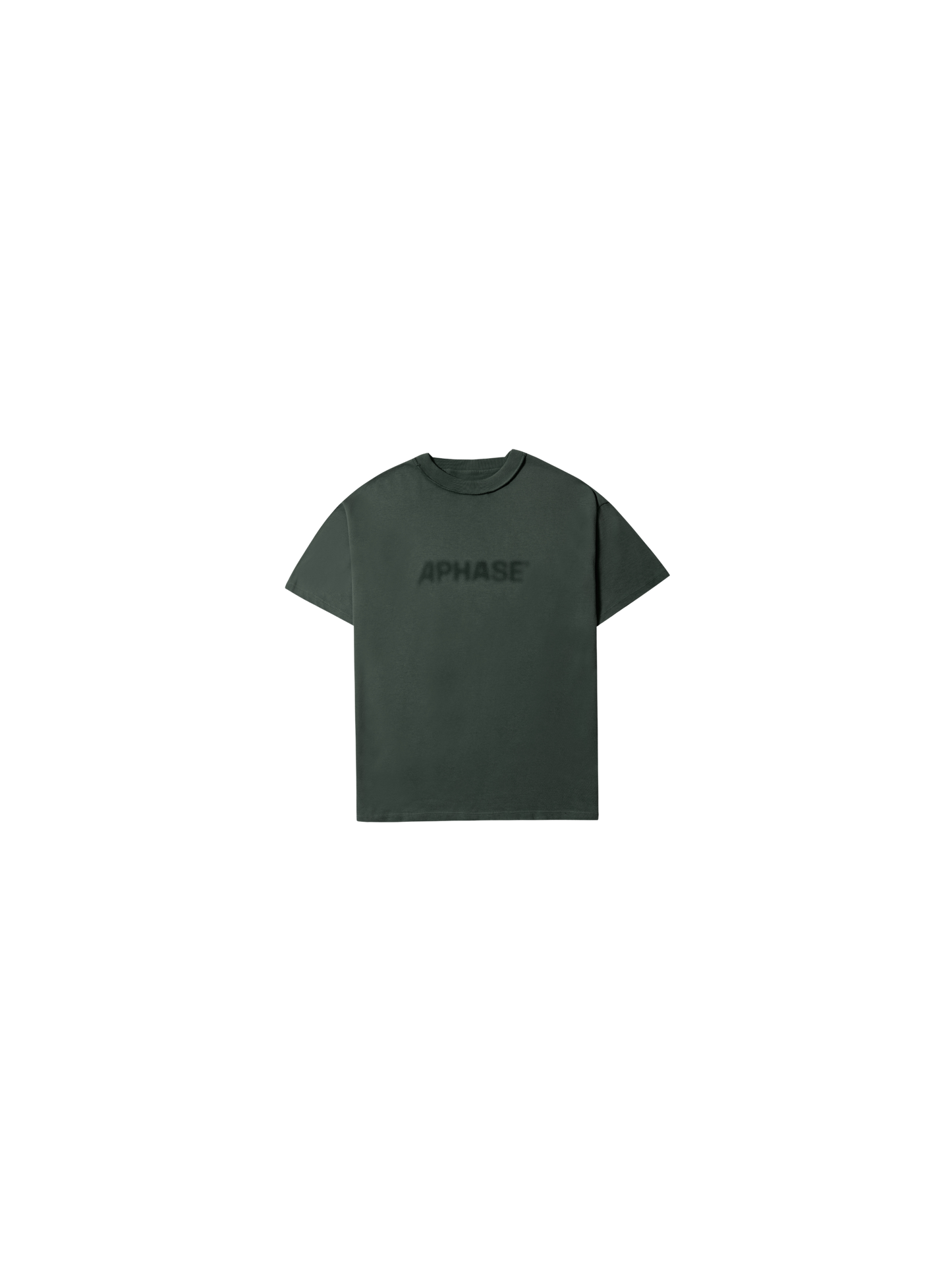 T-Shirt APHASE Blur T-Shirt "Washed Green" - THE GAME
