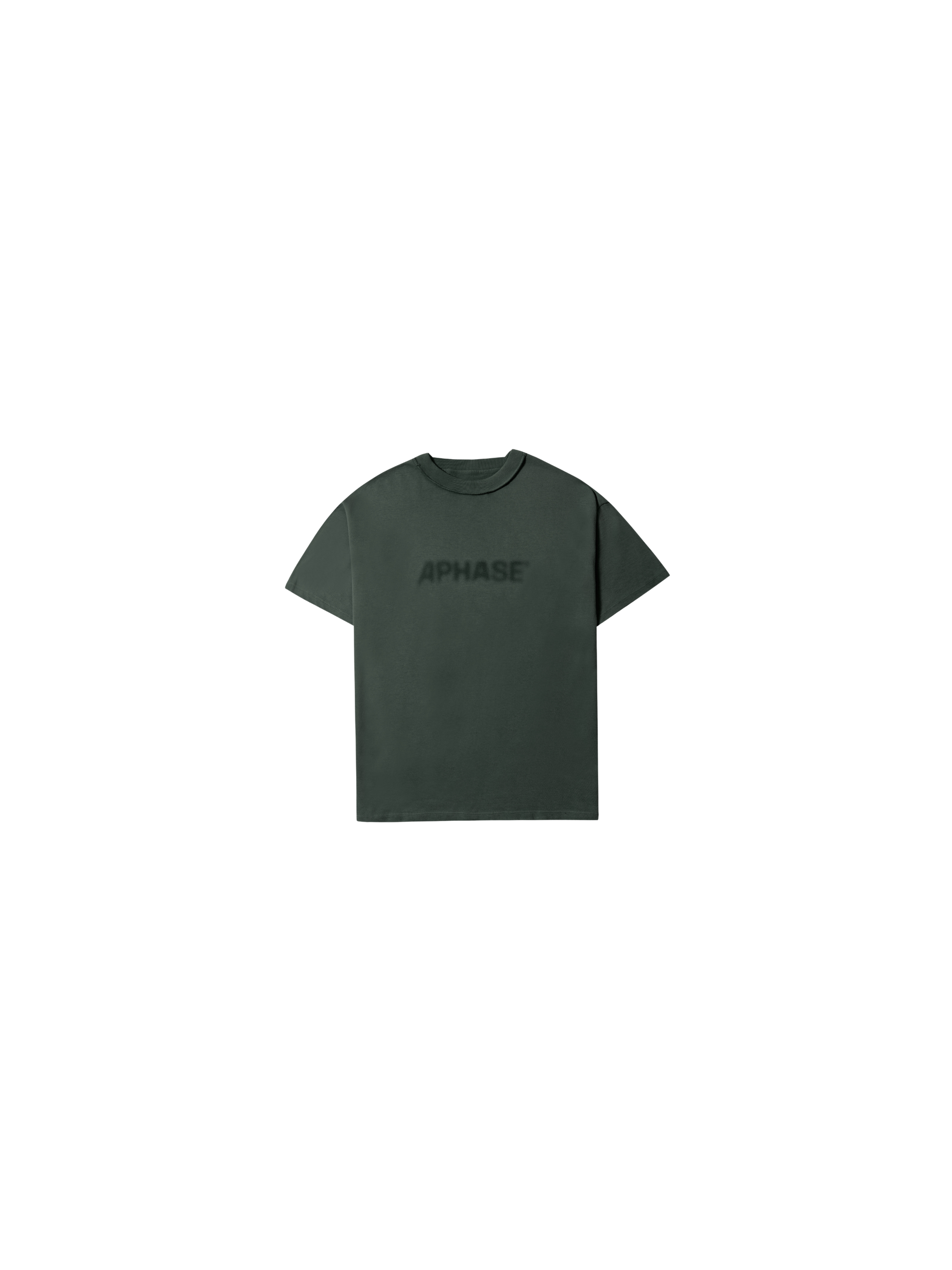 T-Shirt APHASE Blur T-Shirt "Washed Green" - THE GAME
