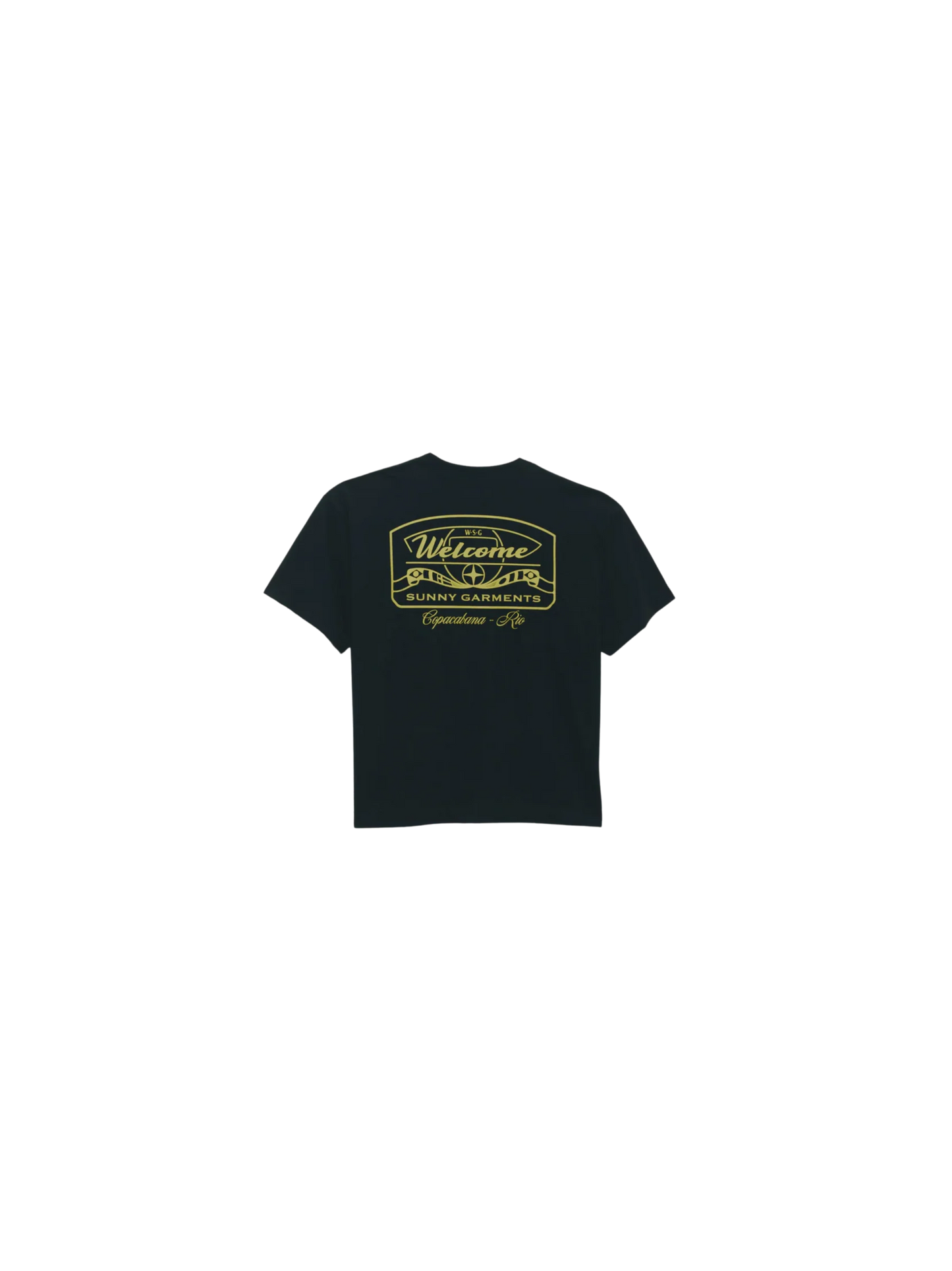 Camiseta Oversized Boxy Global "Preta"