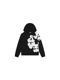 Big Cotton Wreath Sweatshirt "Black"