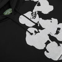 Big Cotton Wreath Sweatshirt "Black"