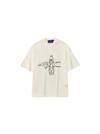 Camiseta Arthropods Boxy "Off White"