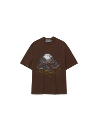 Camiseta Formigas Boxy "Stoned Marrom"