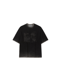 Camiseta Particulas Boxy "Stoned Preto"