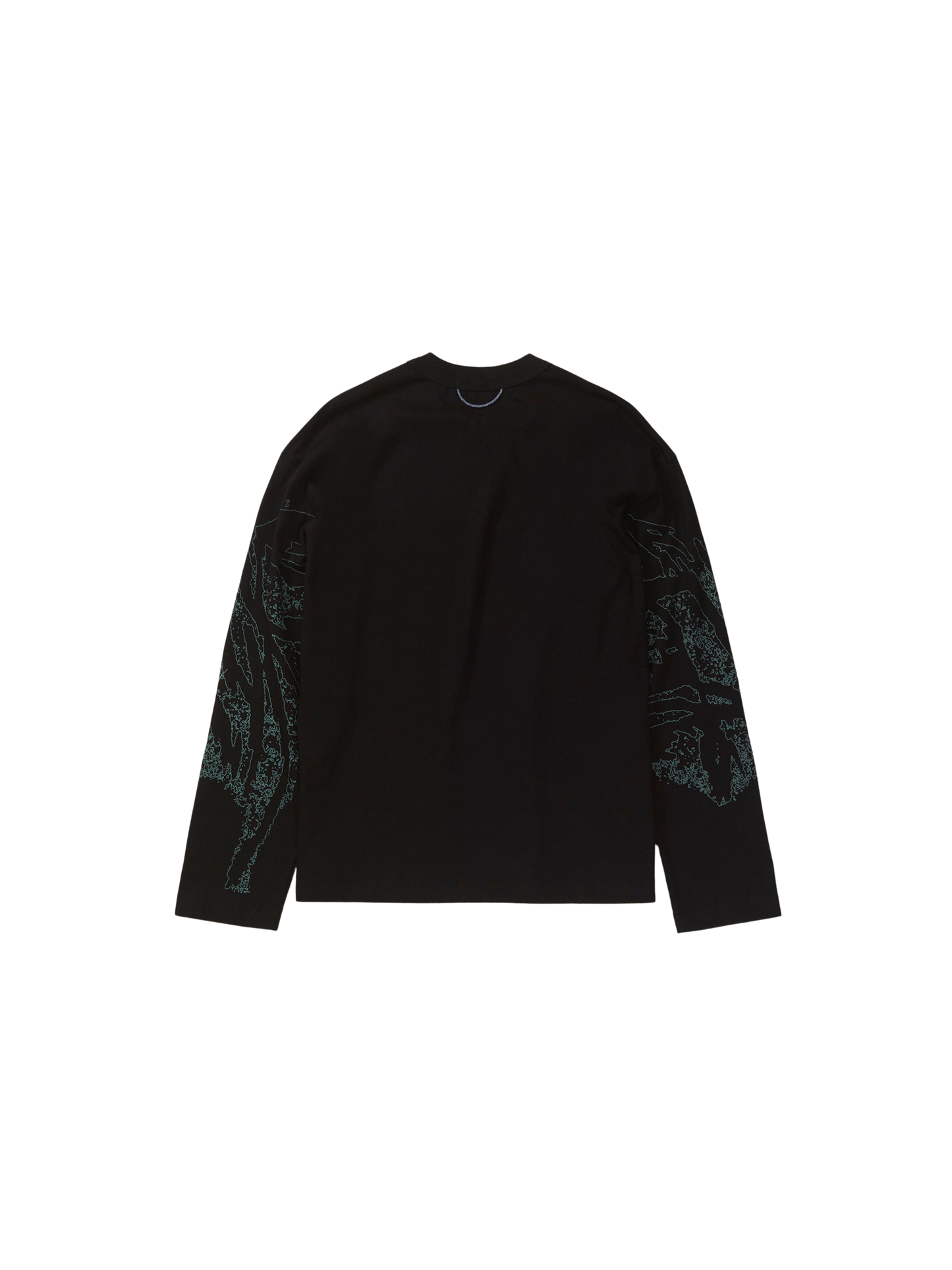 Camiseta Trama Boxy ML "Preto"