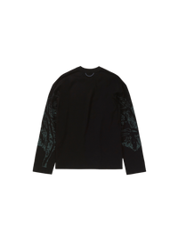 Camiseta Trama Boxy ML "Preto"