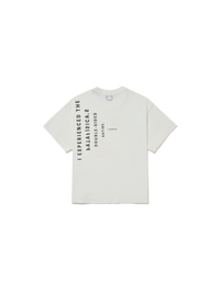 Double Satire Tee "Off White"