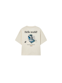 Midastosh Boxy T-shirt "Off-White"