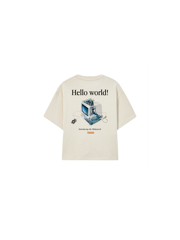 Midastosh Boxy T-shirt "Off-White"