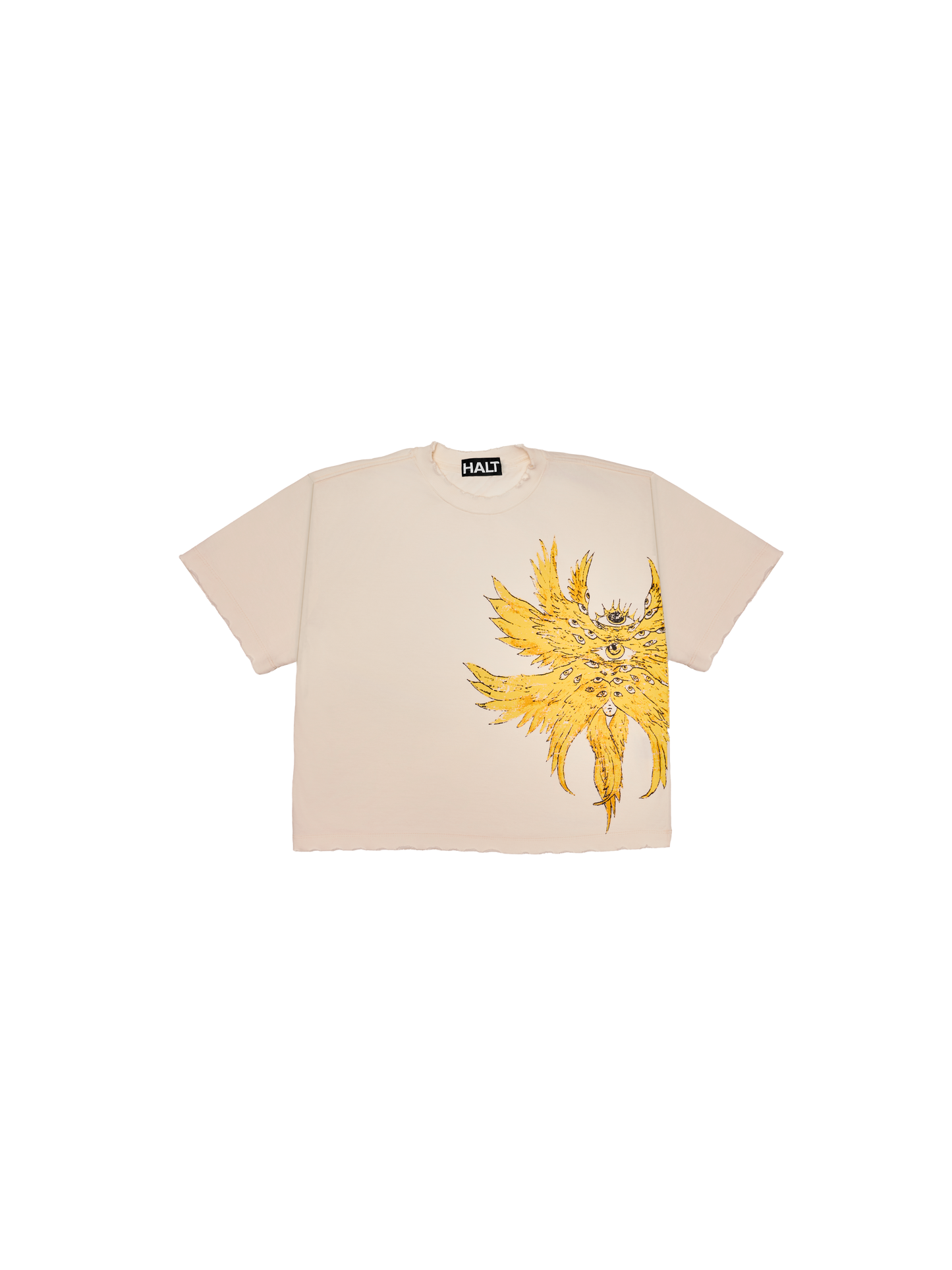 Herald Boxy T-Shirt "Off White"