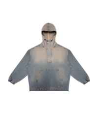 Baptism Oversized Washed Denim Parka