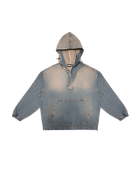 Baptism Oversized Washed Denim Parka