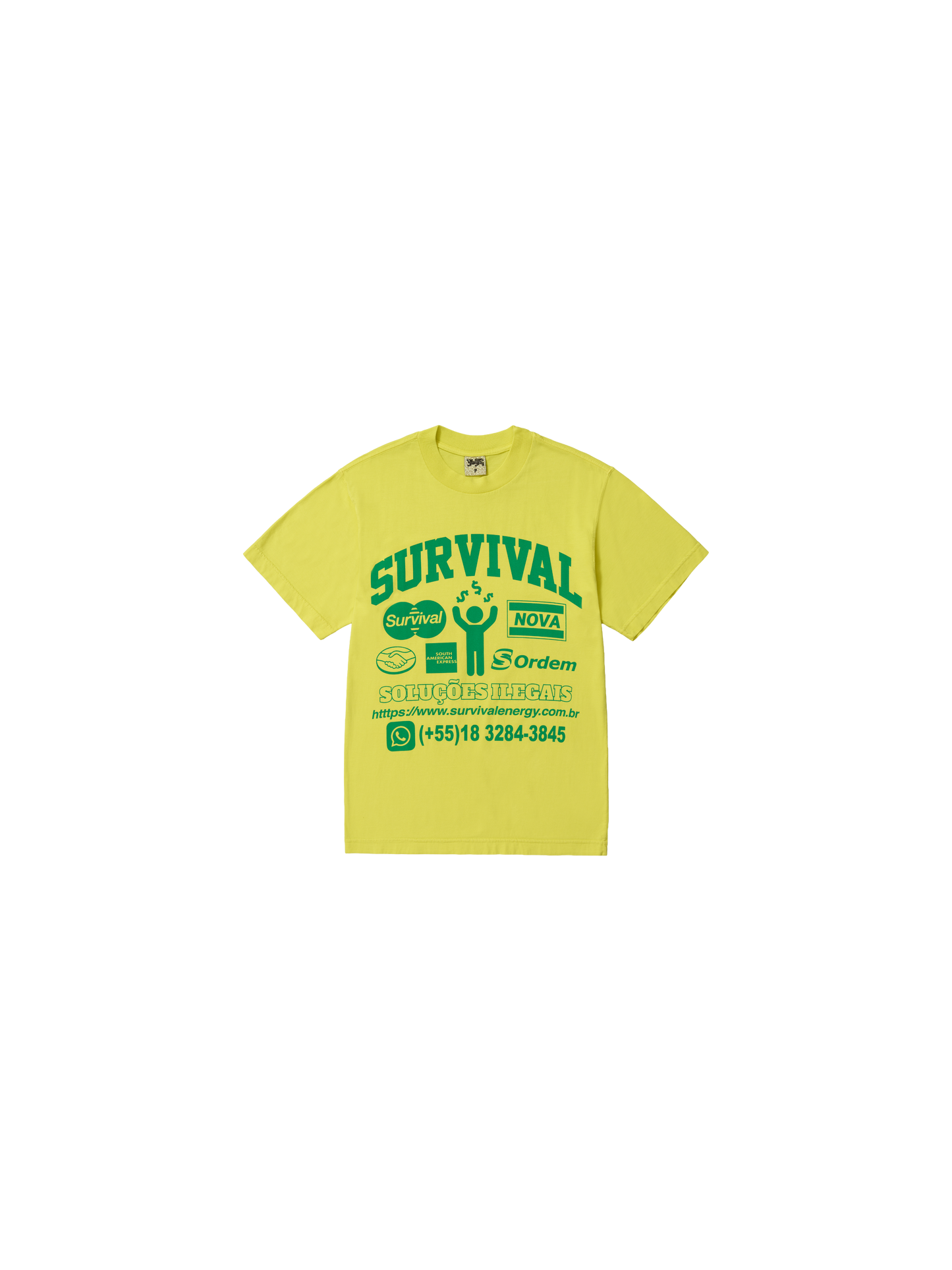 Camiseta Soluções "Amarela"