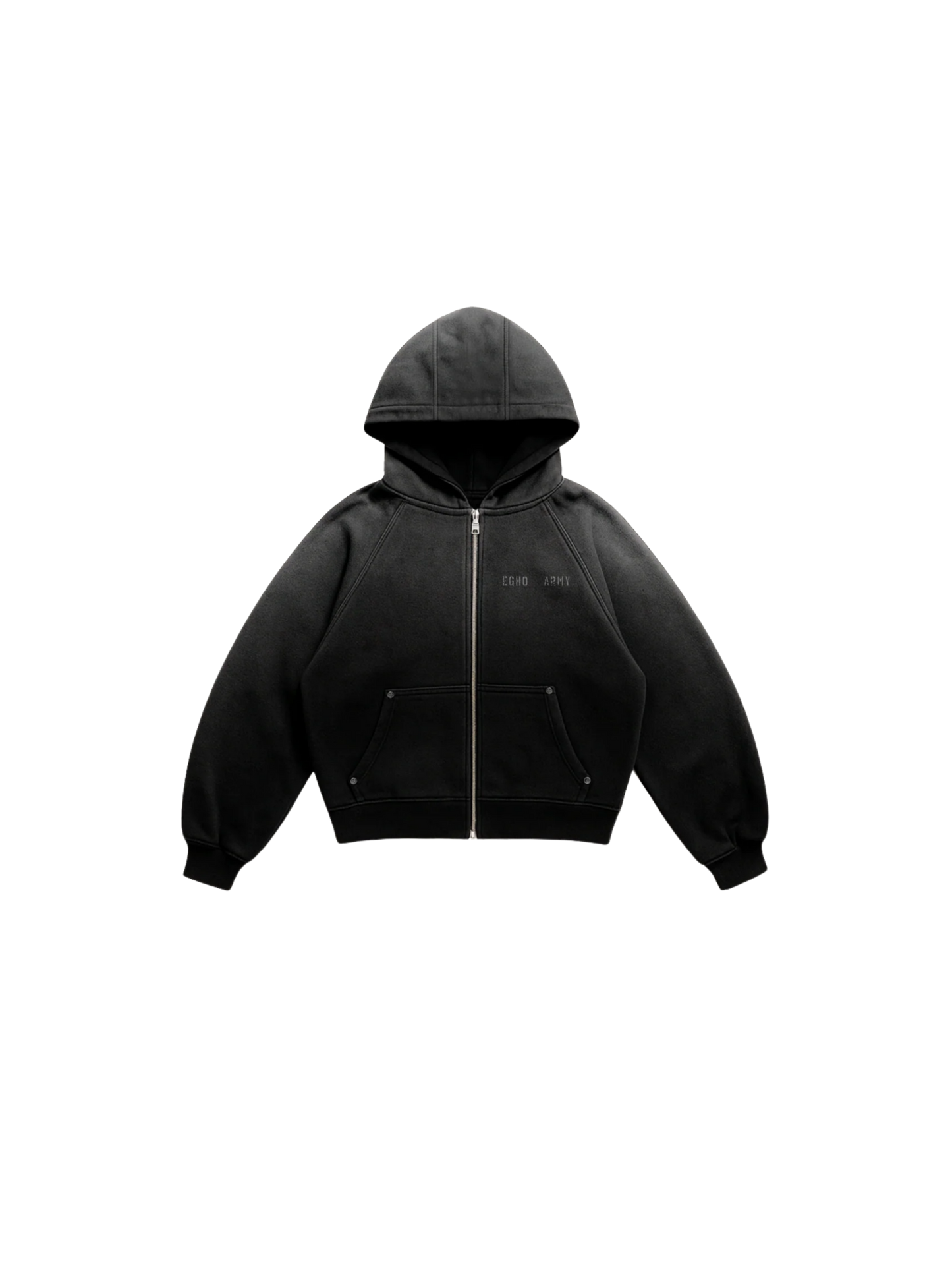 UNF Zip Hoodie "Black"