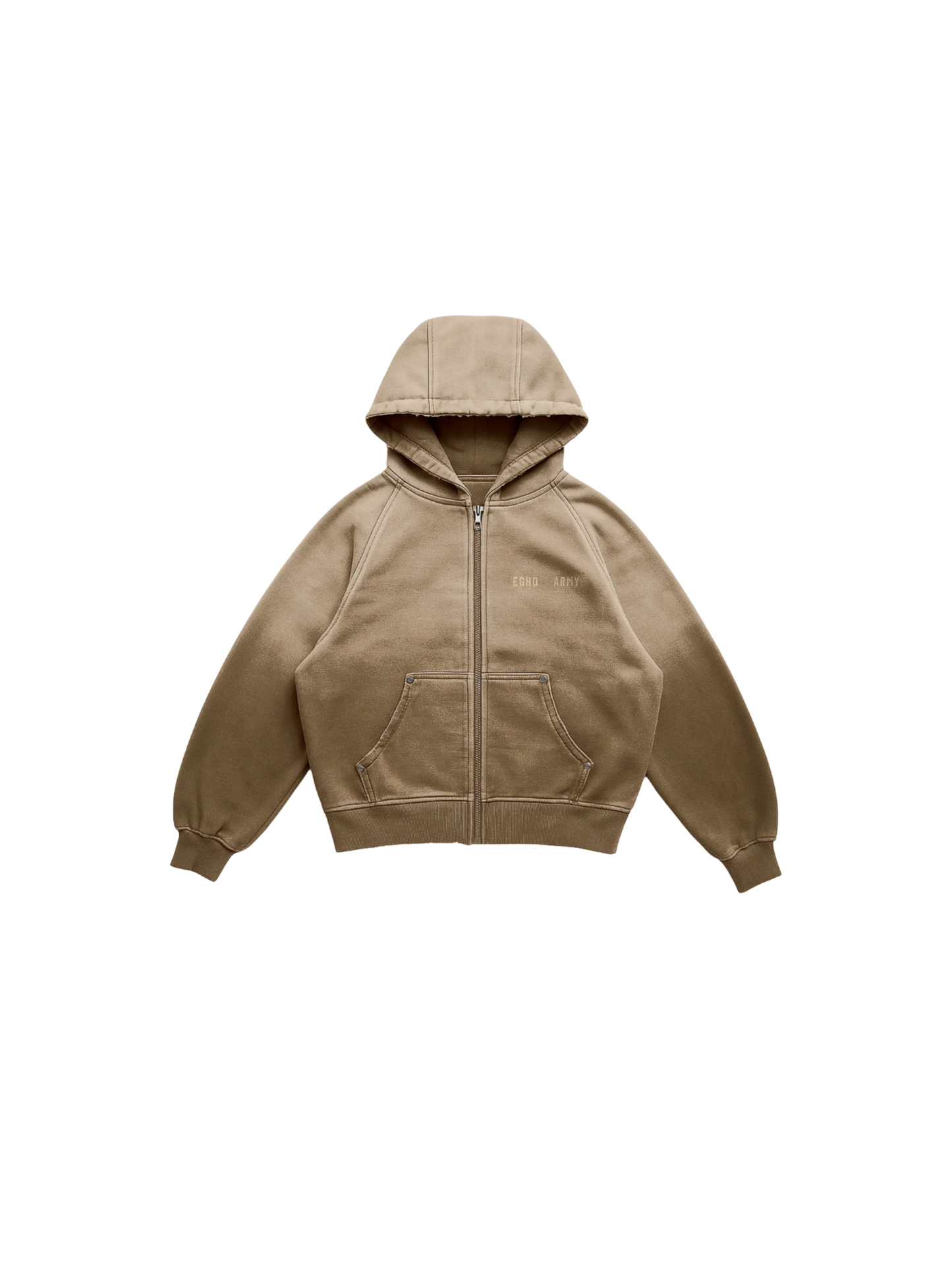 UNF Zip Hoodie "Sand"