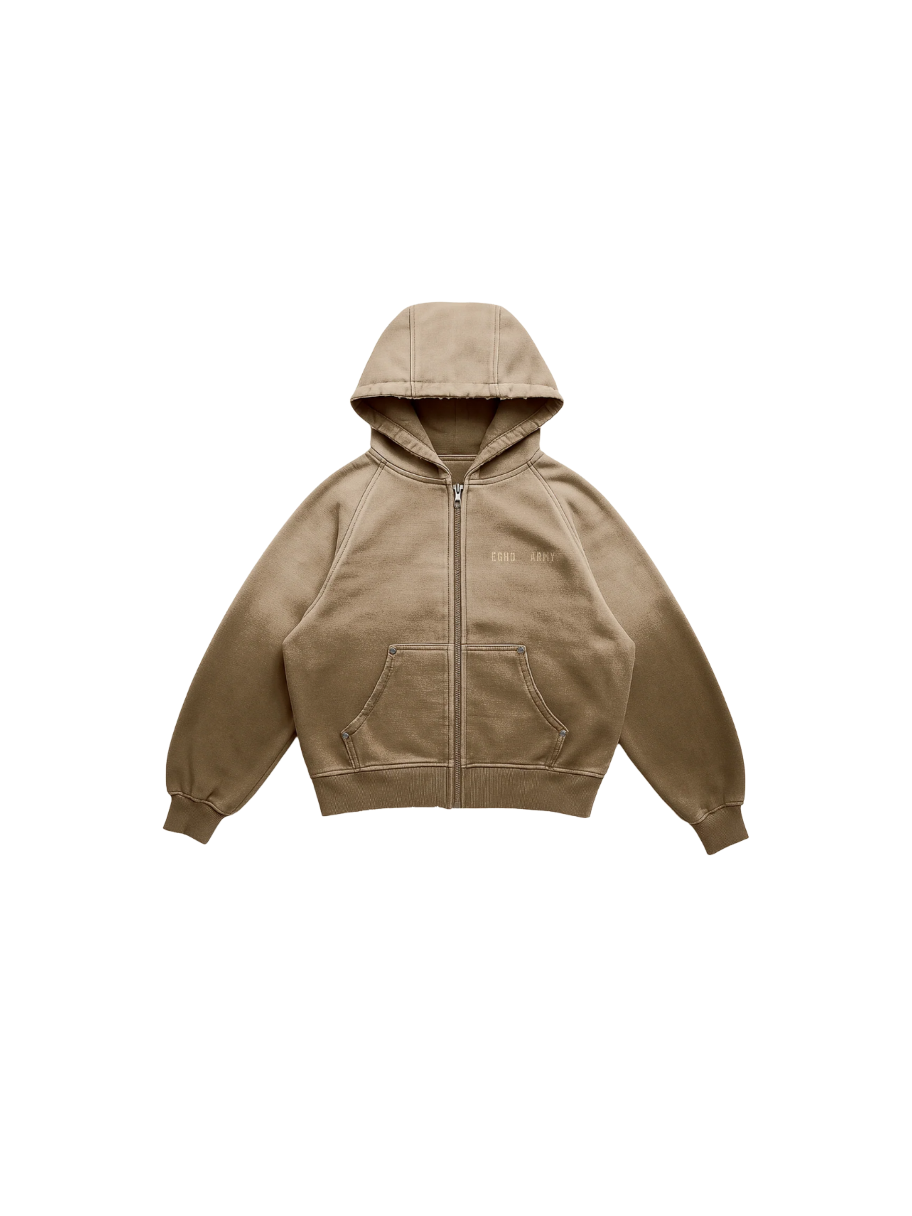 UNF Zip Hoodie "Sand"