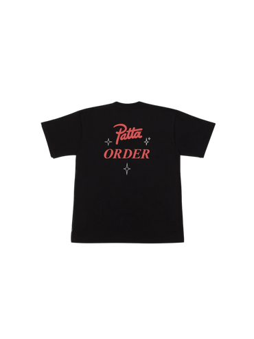 Camiseta Patta X Order Poster "Black"