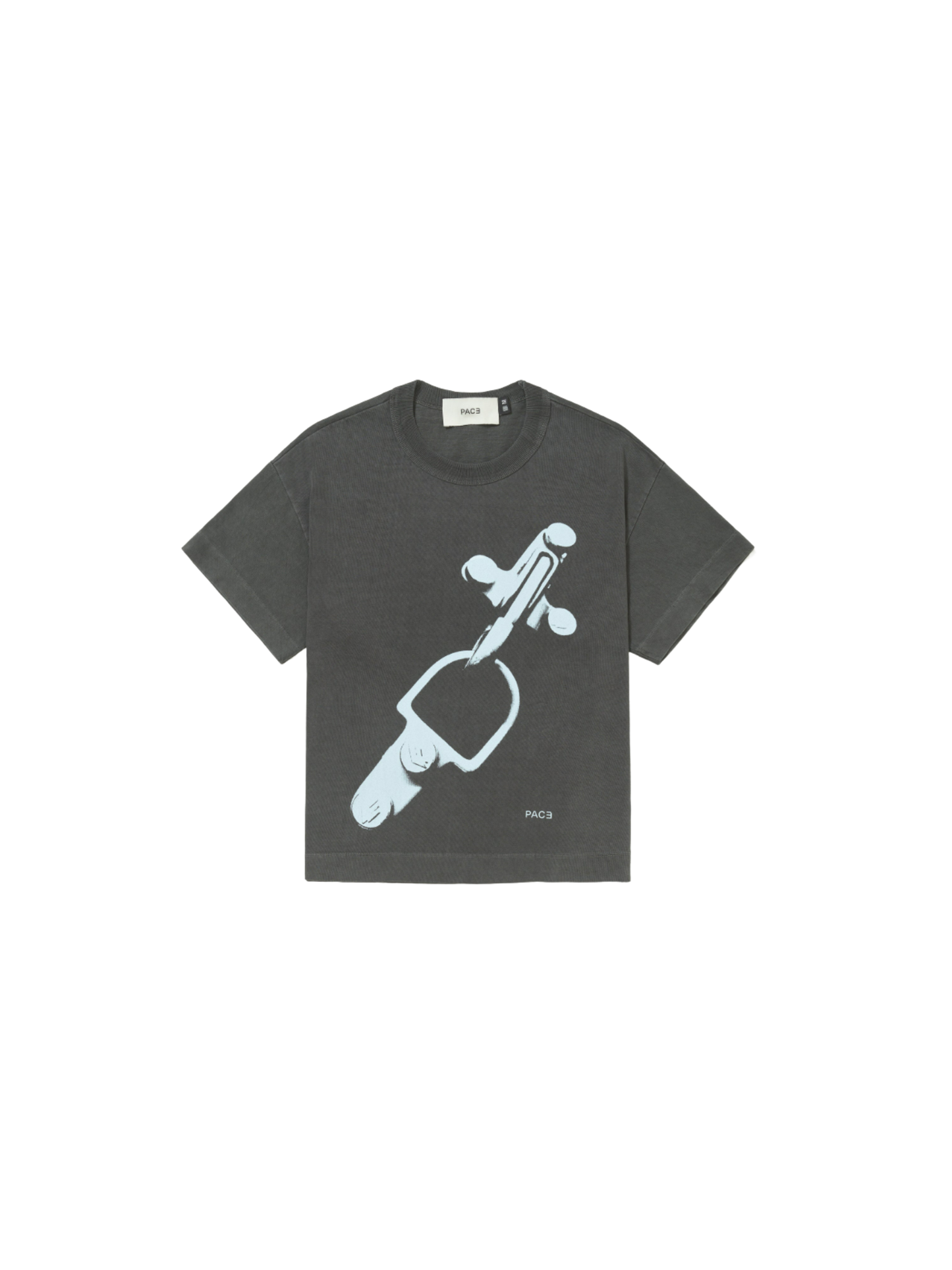 Locker Tee "Washed Black"