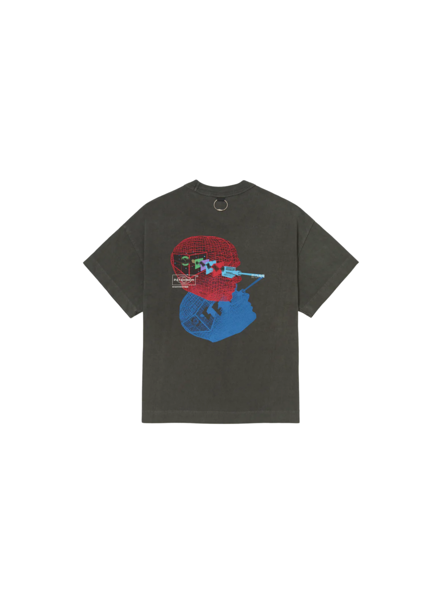 Patavision Tee "Stone Washed Black"