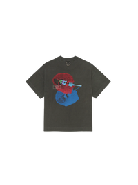 Patavision Tee "Stone Washed Black"