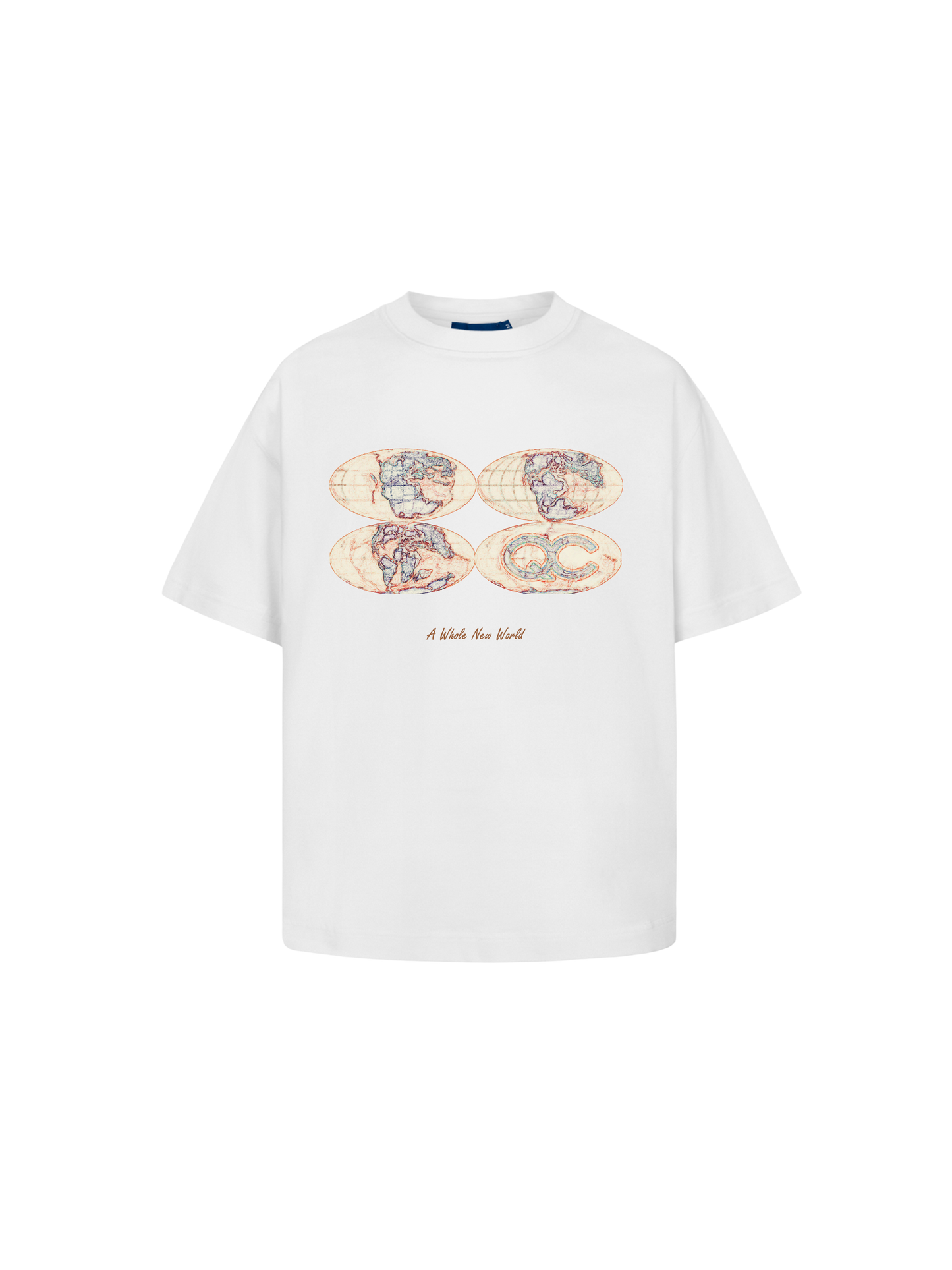 QUADRO CREATIONS - Pangeia Tee "Off-White"