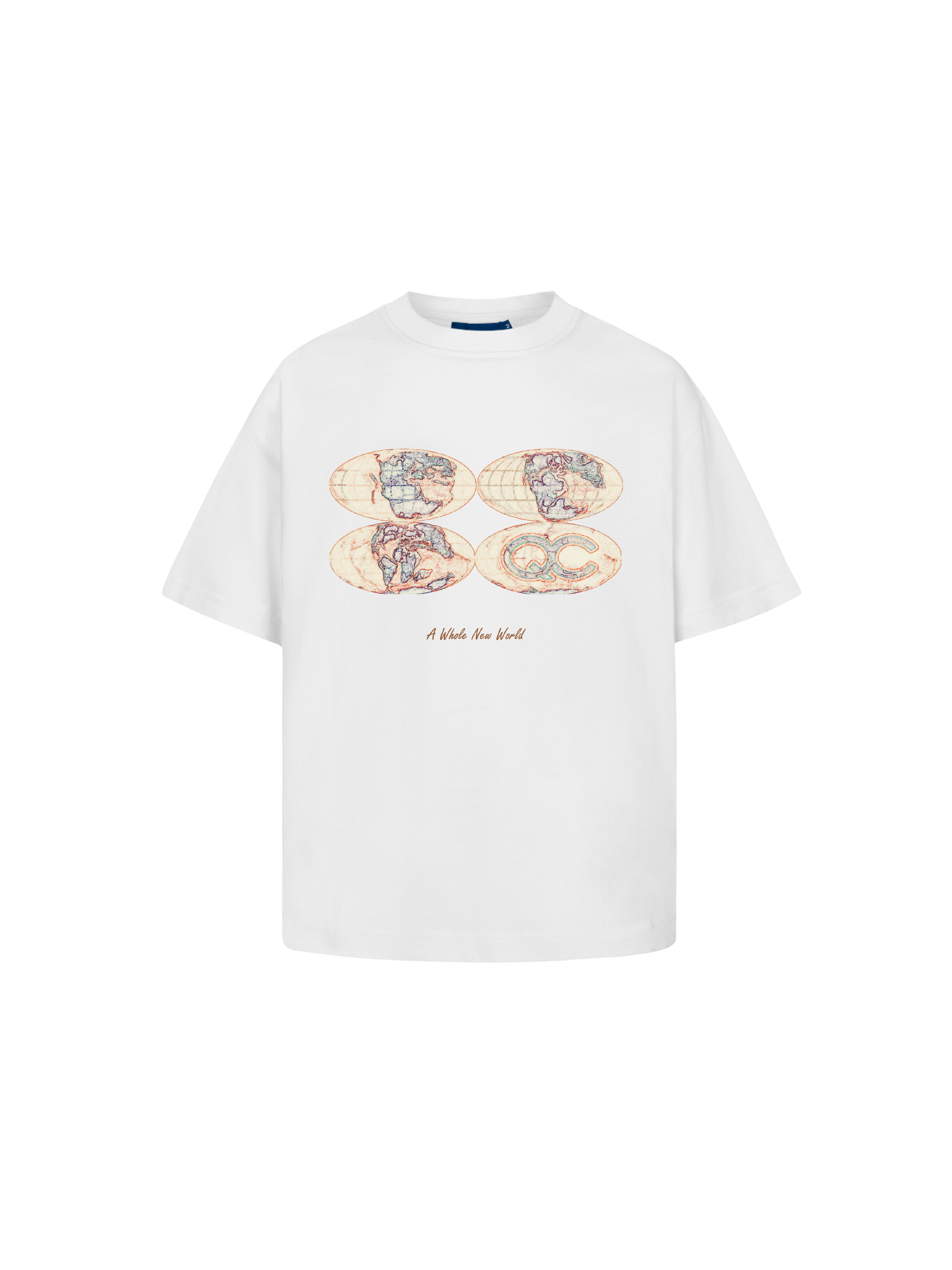 QUADRO CREATIONS - Pangeia Tee "Off-White"