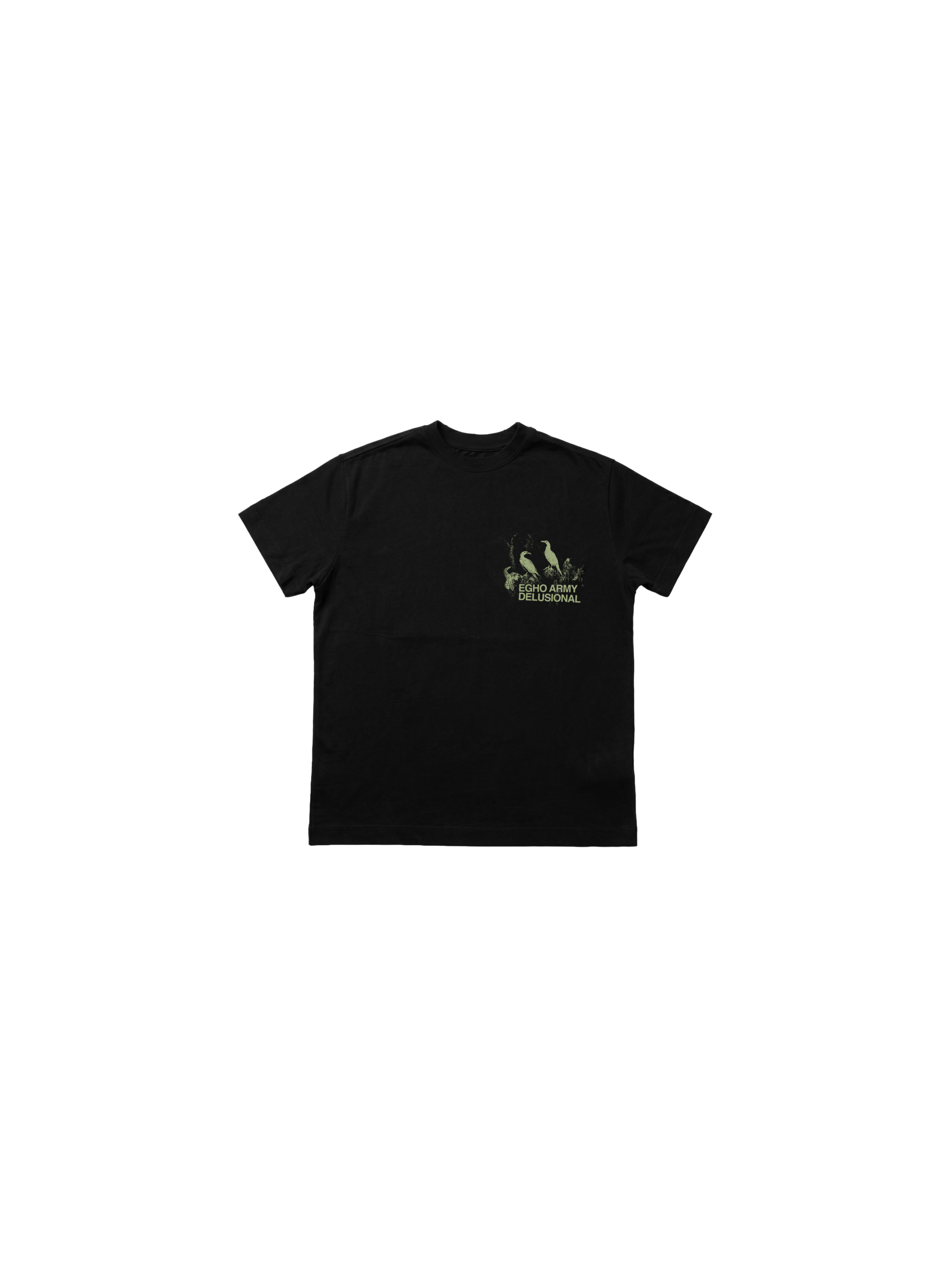Delusional Regular Tee "Black"