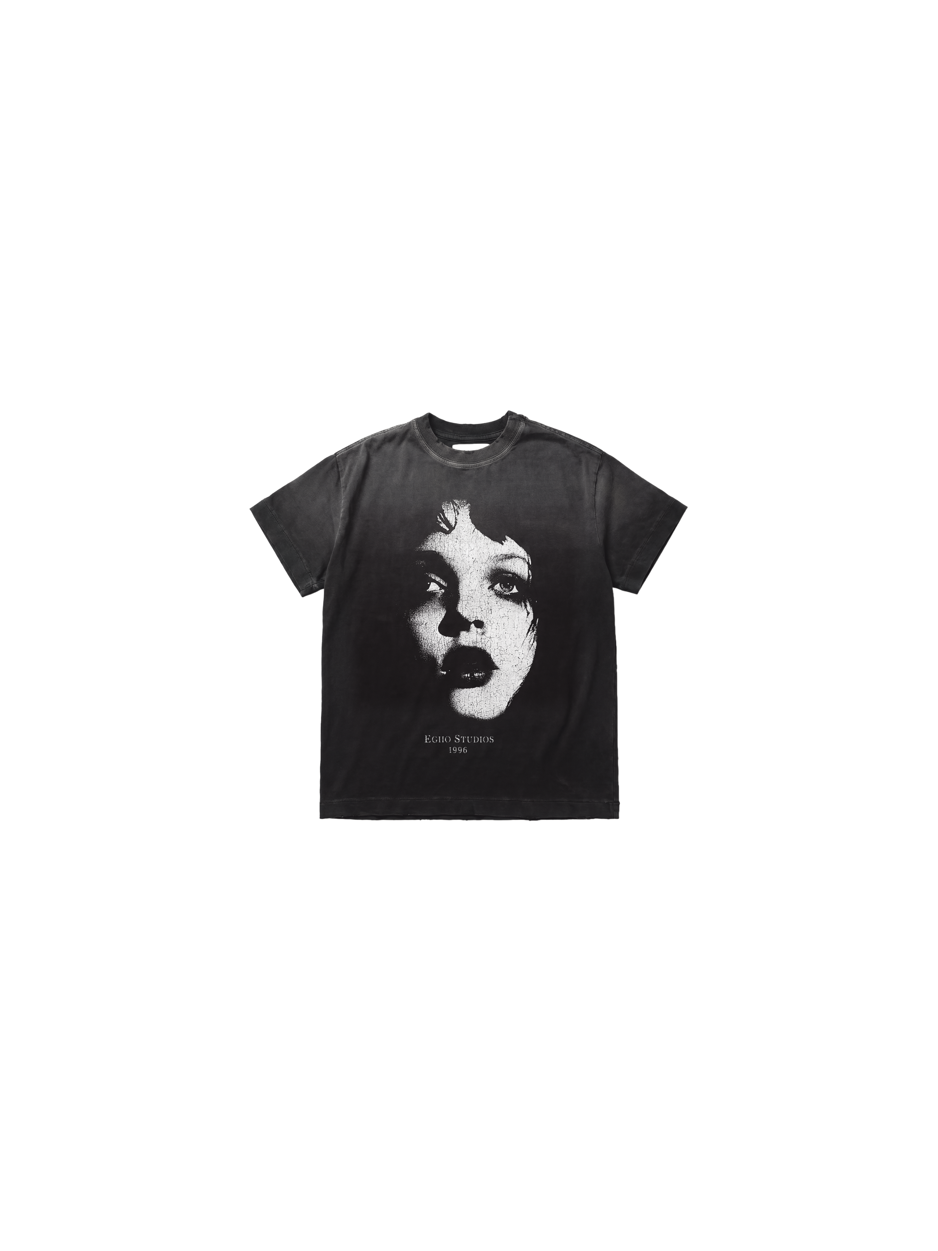 Elizabeth Regular Tee "Faded Black"