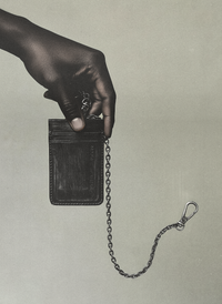 Chain Card Holder "Chalk"