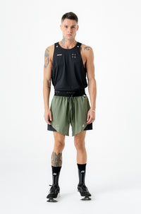 PACE - DT2 Flecks Seamless Shorts "Moss Green"