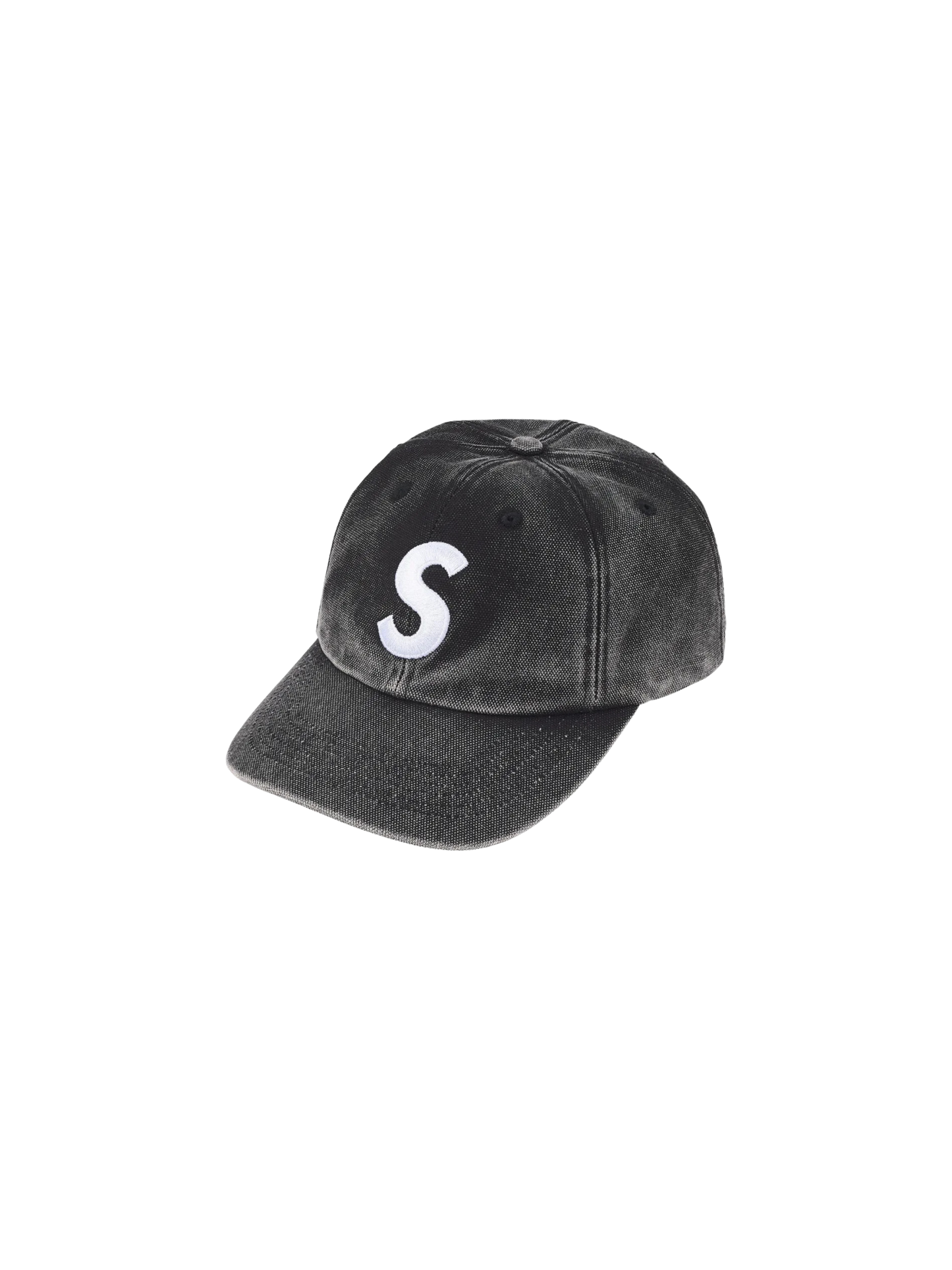 Cap Pigment Coated S-Logo "Black"