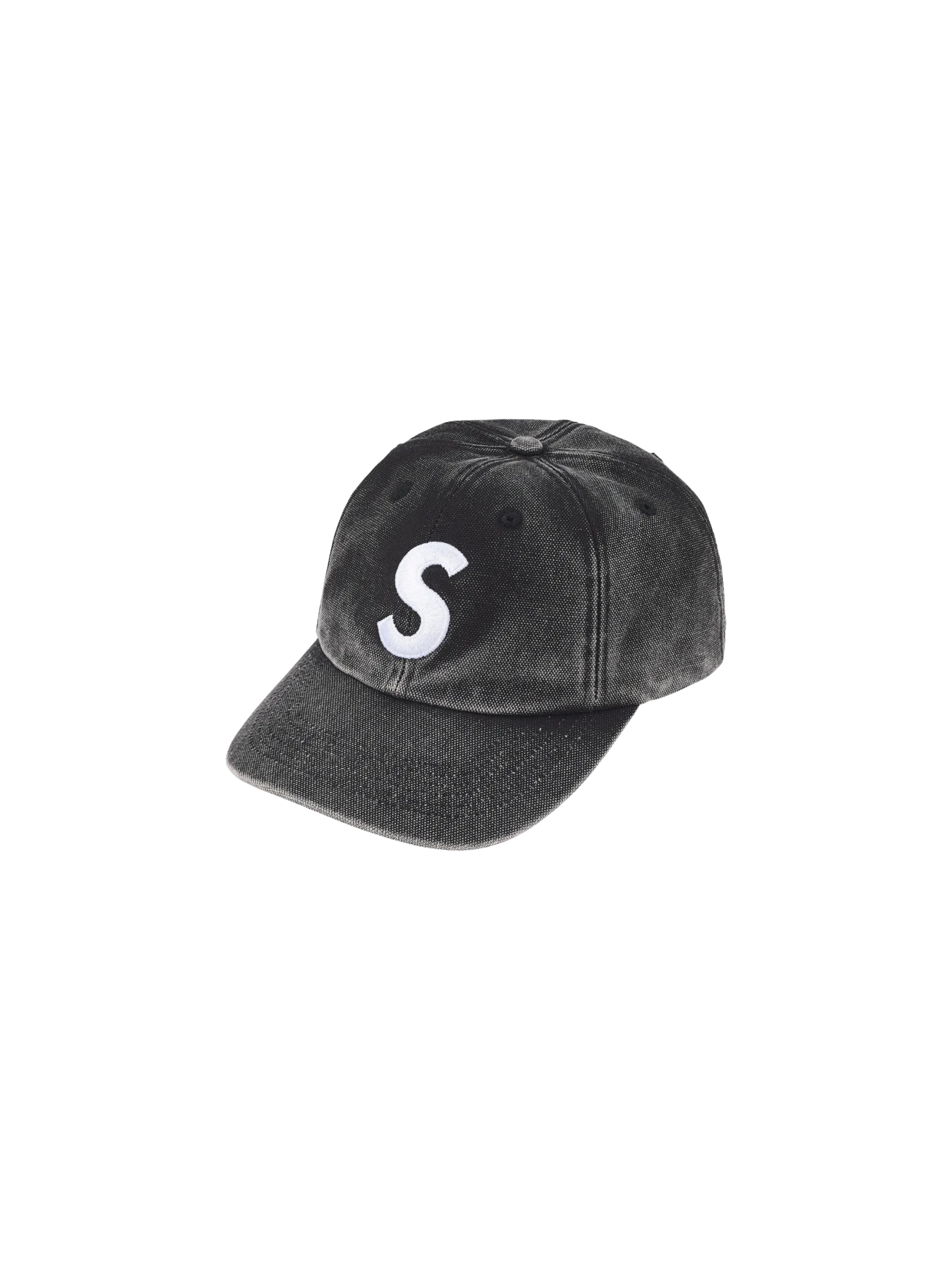 Cap Pigment Coated S-Logo "Black"