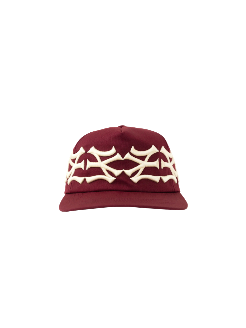 Cap oMA Studios NY NY "Crown Burgundy"