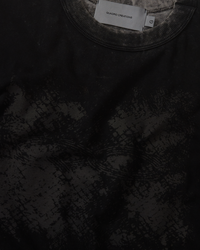 Camiseta Particulas Boxy "Stoned Preto"