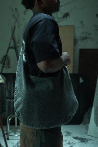 Black Jeans Bag "Stone"