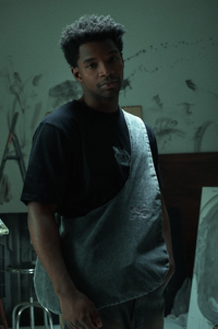 Black Jeans Bag "Stone"