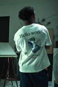 Midastosh Boxy T-shirt "Off-White"